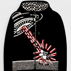 Coach Disney Mickey Mouse Keith Haring Sweater Hoodie Men Women